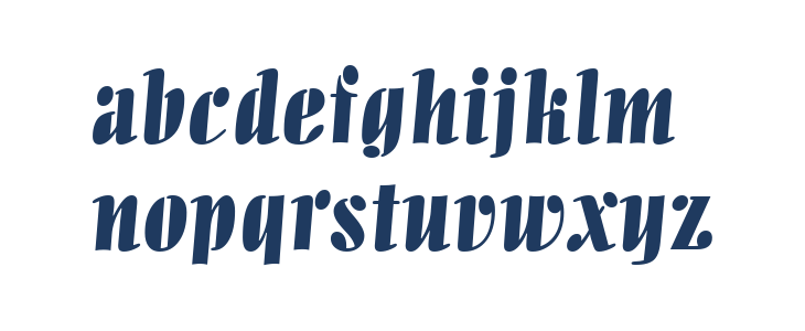 Allegro BT Lowercase