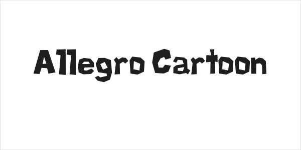 Allegro Cartoon Logo