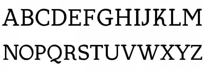 Allejo Schriftart Groß