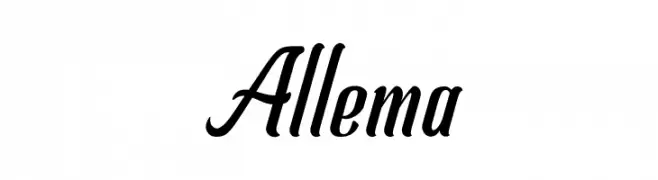 Allema  नि: शुल्क फ़ॉन्ट्स डाउनलोड