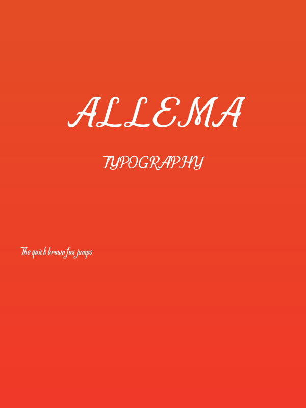 Allema Poster