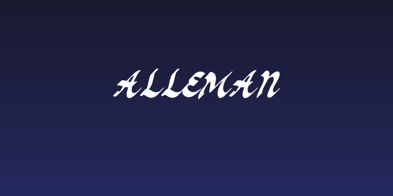 Alleman Social Header