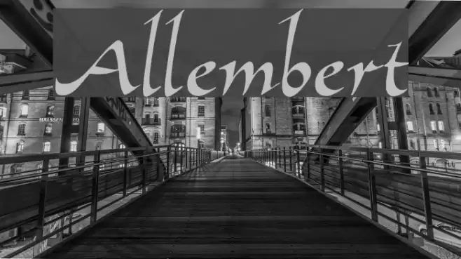 Allembert!