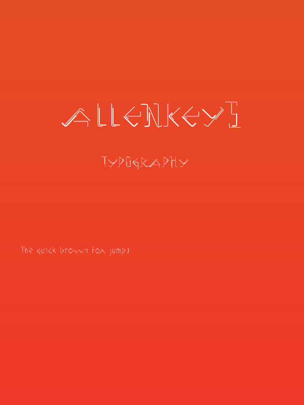 AllenKeys Poster