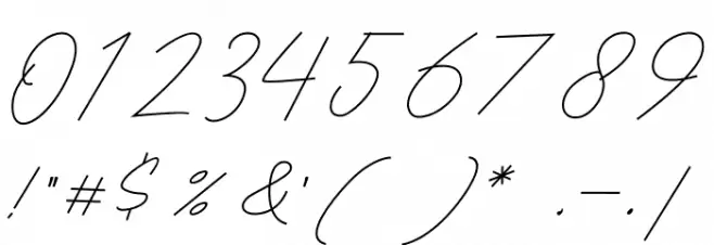 Allena Signature Schriftart Anderer Schreiben