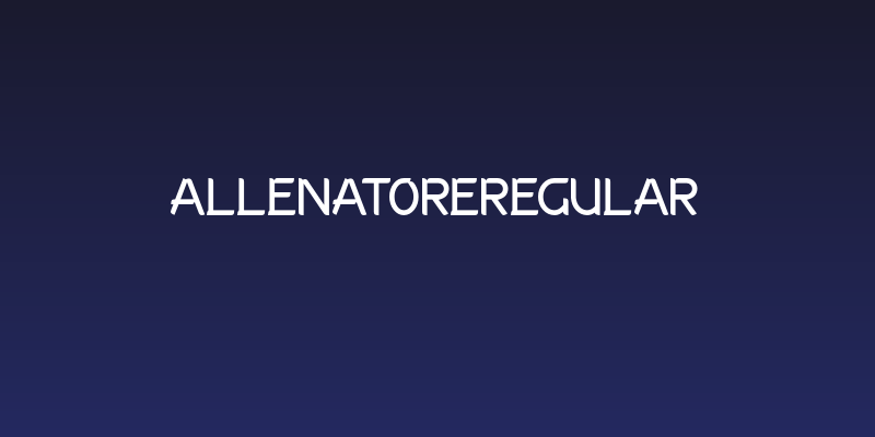 AllenatoreRegular Social Header