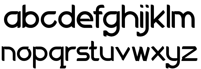 AllenatoreRegular Font LOWERCASE