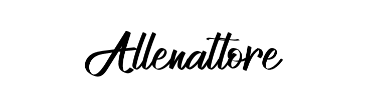 Allenattore  font caratteri gratis