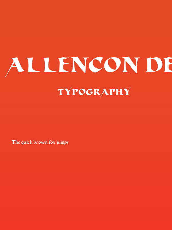 Allencon Demo Poster