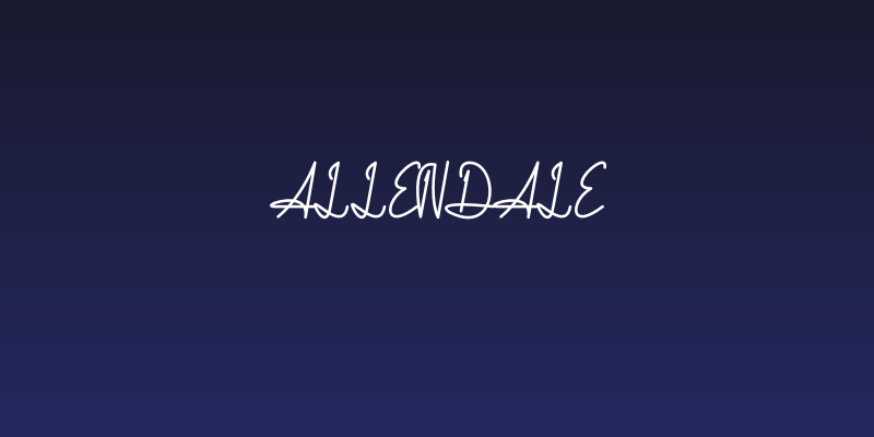 Allendale Social Header