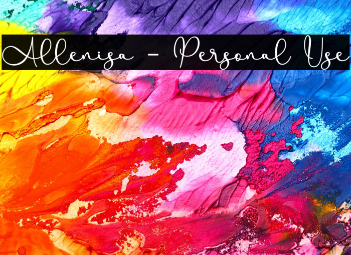 Allenisa - Personal Use Example 3