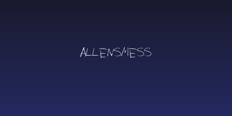 AllensMess Social Header