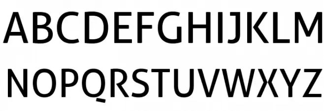 Aller Schriftart Groß