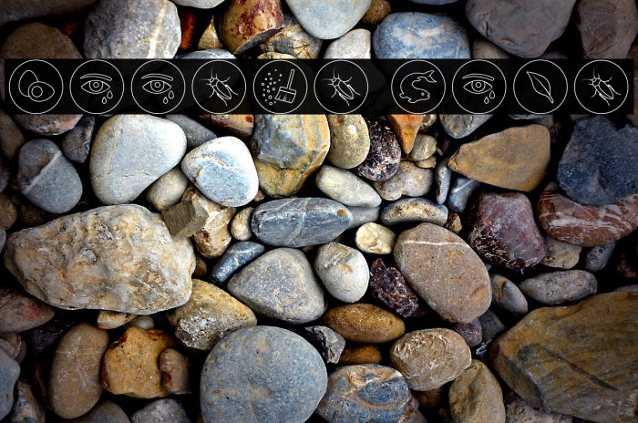 Allergen Outline Font examples