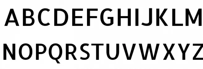 Allerta Regular 字体 大写