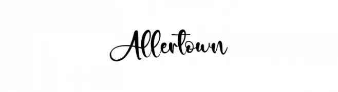 Allertown  Frei Schriftart Herunterladen