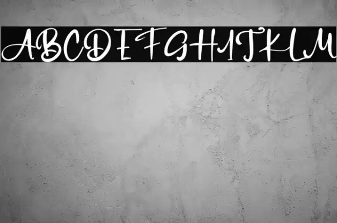 Allertown Font examples