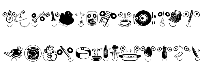 AllesNurGeklaut Font LOWERCASE
