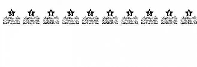 Allessa Personal Use  Font OTHER CHARS