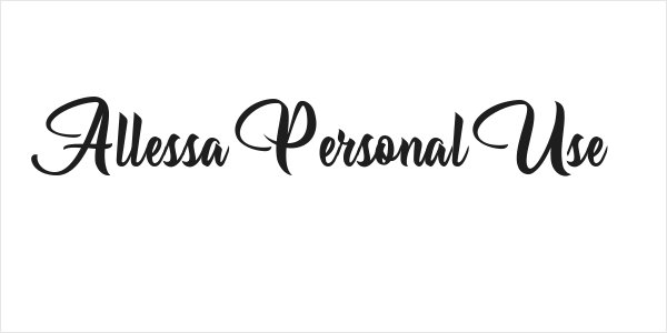 Allessa Personal Use  Logo