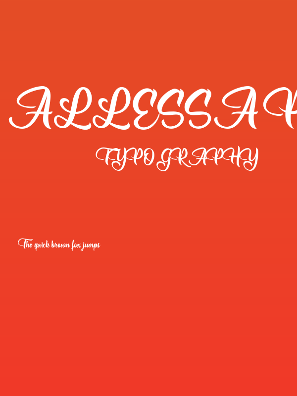 Allessa Personal Use  Poster