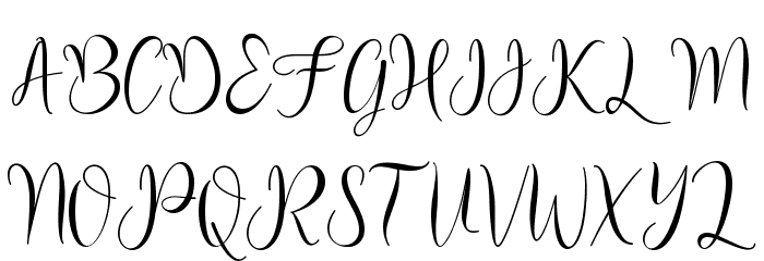 Alletha - Personal Use Font OTHER CHARS