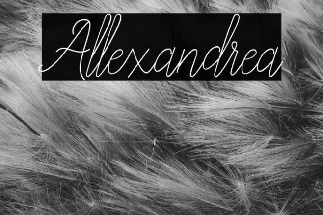 Allexandrea Fuentes examples