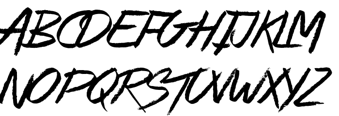 Alley Cat Font LOWERCASE