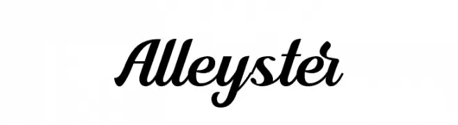 Alleyster  Frei Schriftart Herunterladen