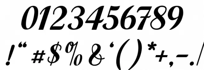 Alleyster Font OTHER CHARS