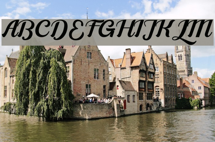Alleyster Font examples