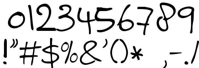 AllezHop Font OTHER CHARS