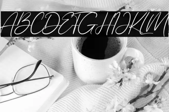 Allezia Sttacy Font examples