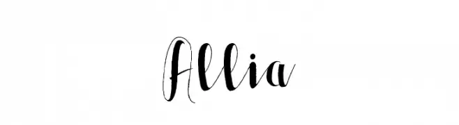Allia  Free Fonts Download