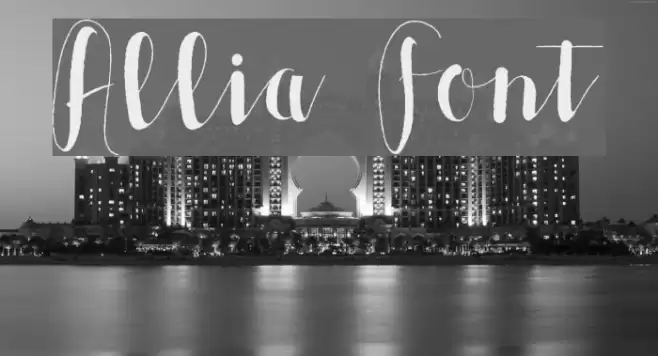 Allia Font examples