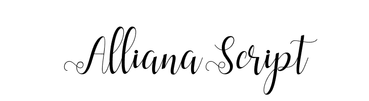AllianaScript  Descarca Fonturi Gratis