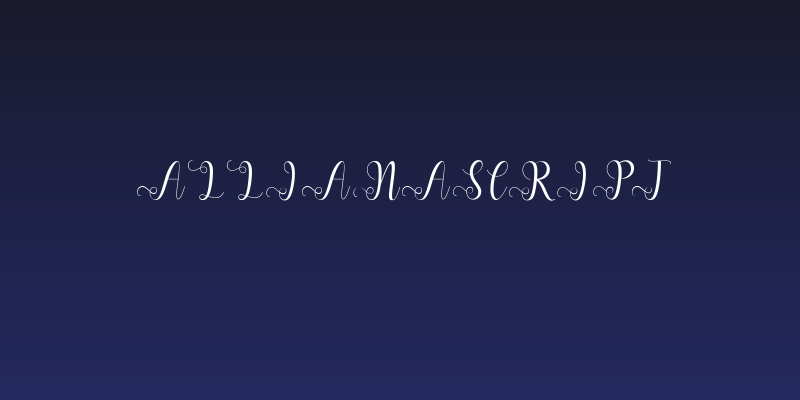 AllianaScript Social Header