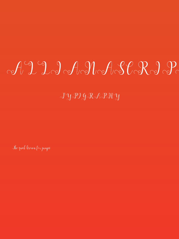 AllianaScript Poster