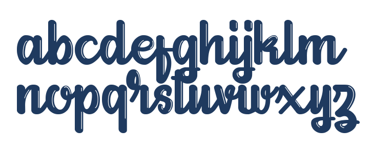 Allianta Personal Use Only Lowercase