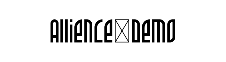 Allience-Demo  Frei Schriftart Herunterladen