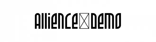 Allience-Demo  font caratteri gratis