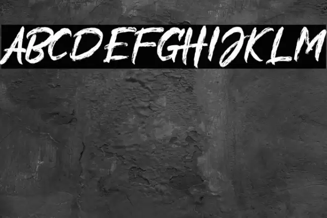 Alliens Personal Use Only Font examples