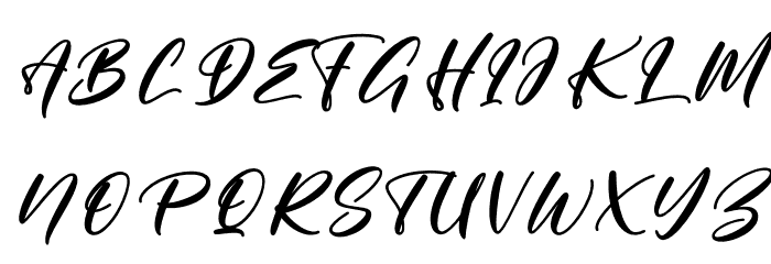 Allietta Font UPPERCASE