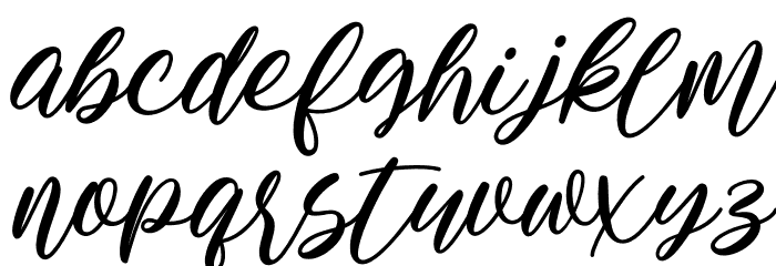 Allietta Font Litere mici