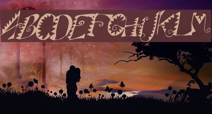 Alligator Puree Font examples