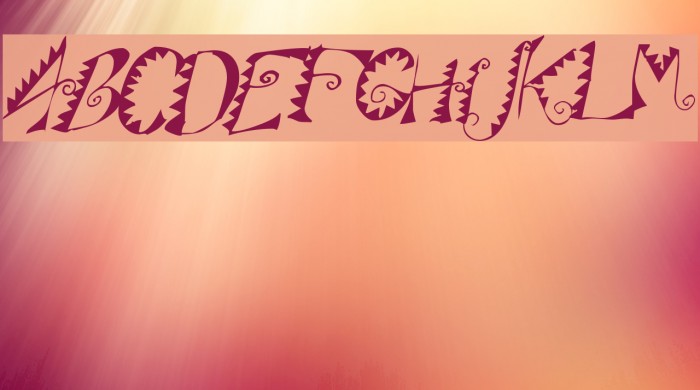 Alligator Puree Font examples