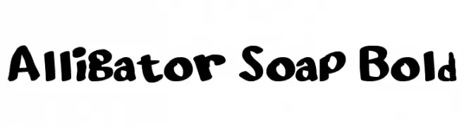 Alligator Soap Bold  baixar fontes gratis