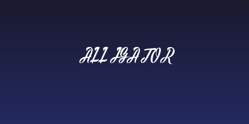 Alligator Social Header