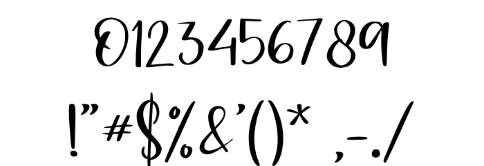 Alligattory - Personal Use Font OTHER CHARS