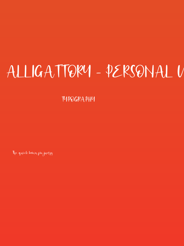 Alligattory - Personal Use Poster